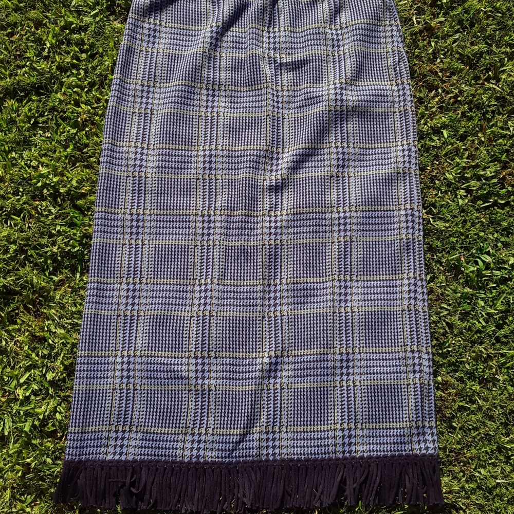 Vintage "lennie" for Nina lenard fringed skirt